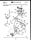 BURNER, MANIFOLD AND GAS CONTROL Diagram and Parts List for 30-3859-00-03  Tappan Range