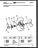 CAM Diagram and Parts List for DW3400PW1  Frigidaire Dishwasher