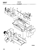ICE CONTAINER Diagram and Parts List for WRS22WNHW2  Frigidaire Refrigerator