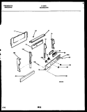 DOOR PARTS Diagram and Parts List for 31-3962-00-01  Tappan Range