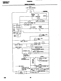 WIRING DIAGRAM Diagram and Parts List for FRS20ZRGD3  Frigidaire Refrigerator