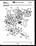 CABINET AND COMPONENT PARTS Diagram and Parts List for LCG851LL0  Frigidaire Washer Dryer Combo