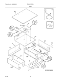 BODY Diagram and Parts List for E30WD75ESS1  Electrolux Warming Drawer