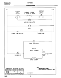 WIRING DIAGRAM Diagram and Parts List for MEF322BBWC  Frigidaire Range