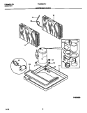 COMPRESSOR PARTS Diagram and Parts List for FAC052G7A1  Frigidaire Air Conditioner
