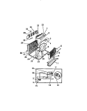 EVAPORATOR, CONDENSER (`AAA` CABINE Diagram and Parts List for A13MUD2  Frigidaire Air Conditioner