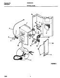 CONTROL PARTS Diagram and Parts List for WAS226G2A1  Frigidaire Air Conditioner