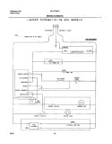 WIRING SCHEMATIC Diagram and Parts List for GLHT186TAQ4  Frigidaire Refrigerator