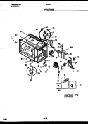 FUNCTIONAL PARTS Diagram and Parts List for 56-5472-10-03  Tappan Microwave