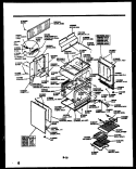 CABINET AND INSTALLATION PARTS Diagram and Parts List for AS18EJ2K2  Frigidaire Air Conditioner