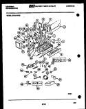 ICE MAKER AND INSTALLATION PARTS Diagram and Parts List for GTN217HH2  Frigidaire Refrigerator