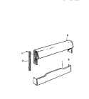 Part Location Diagram of Q301891 Frigidaire BRACE RH & Left Hand