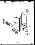 CABINET PARTS Diagram and Parts List for FV16M6WTFC  Gibson Freezer