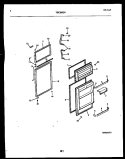 Part Location Diagram of 3916410 Frigidaire PANEL-Freezer  DOOR