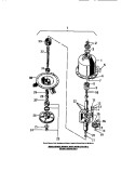 MECHANISM Diagram and Parts List for WC2ML2  Frigidaire Washer