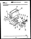 ICE DISPENSER Diagram and Parts List for RS22F9WS1G  Gibson Refrigerator