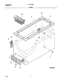 Part Location Diagram of 216034303 Frigidaire PANEL-ACCESS