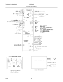 WIRING SCHEMATIC Diagram and Parts List for LGUS2642LE0  Frigidaire Refrigerator