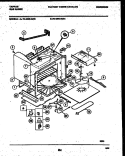 COOKTOP PARTS Diagram and Parts List for 77-4950-00-04  Tappan Microwave Oven Combo