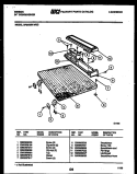 TOP PARTS Diagram and Parts List for SP24C6WWGC  Gibson Dishwasher