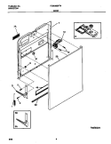 DOOR Diagram and Parts List for FDB836GFT4  Frigidaire Dishwasher