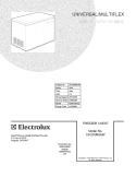 COVER Diagram and Parts List for CFC05M0AW6  Uni Freezer