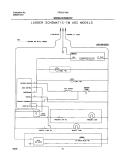 WIRING SCHEMATIC Diagram and Parts List for FRT21H7ASB2  Frigidaire Refrigerator