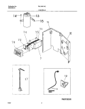 CONTROLS Diagram and Parts List for FAL104K1A2  Frigidaire Air Conditioner