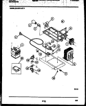 POWER CONTROL Diagram and Parts List for 56-4878-10-02  Tappan Microwave