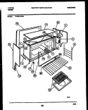 UPPER BODY PARTS Diagram and Parts List for 73-3951-23-02  Tappan Range