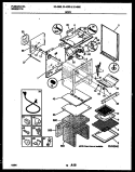 BODY PARTS Diagram and Parts List for 30-4382-23-02  Tappan Range