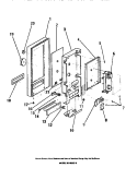 ELECTRICAL CONTROLS, PANEL, TRIM Diagram and Parts List for MC600C0  Frigidaire Microwave