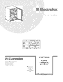 COVER Diagram and Parts List for E24WC48EBS0  Electrolux Wine and Beverage Cooler