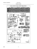 WIRING DIAGRAM Diagram and Parts List for GCET1031FS4  Frigidaire Washer Dryer Combo