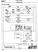 WIRING DIAGRAM Diagram and Parts List for FEF358CFSA  Frigidaire Range