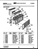 Part Location Diagram of 5300808175 Frigidaire BEARING
