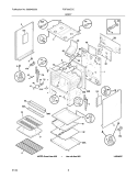 Part Location Diagram of 316047705 Frigidaire Insulation,oven wrapper