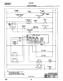 WIRING DIAGRAM Diagram and Parts List for FEF377BADD  Frigidaire Range