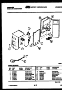 ELECTRICAL PARTS Diagram and Parts List for AR18NS2F1  Frigidaire Air Conditioner