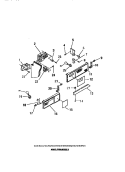 INTERIOR AIR FLOW, CONTROLS Diagram and Parts List for FPEM26VWDW0  Frigidaire Refrigerator