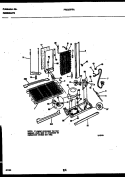SYSTEM AND AUTOMATIC DEFROST PARTS Diagram and Parts List for FRS22PRAD0  Frigidaire Refrigerator