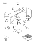 BODY Diagram and Parts List for FLF335CHSC  Frigidaire Range