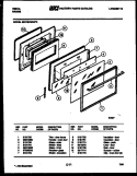 Part Location Diagram of 08068072 Frigidaire SHIELD-INSULATION