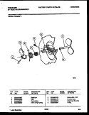 CAM Diagram and Parts List for DW5800PW1  Frigidaire Dishwasher
