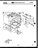 BODY PARTS Diagram and Parts List for MCT1310E  Frigidaire Microwave