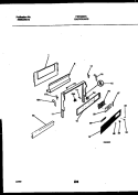 BACKGUARD Diagram and Parts List for FEF366CASB  Frigidaire Range