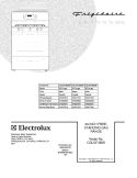 COVER Diagram and Parts List for CGLGF388DBF  Frigidaire Range
