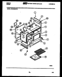 BODY PARTS Diagram and Parts List for CGC2M5WSTB  Gibson Range