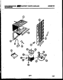 SYSTEM AND AUTOMATIC DEFROST PARTS Diagram and Parts List for RT142GCH5  Frigidaire Refrigerator
