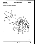 BURNER, MANIFOLD AND GAS CONTROL Diagram and Parts List for FDG847RBS0  Frigidaire Dryer